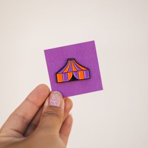 Pins namiot cyrkowy | pomarańczowy